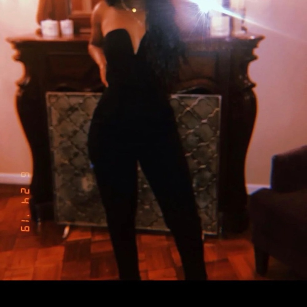 Black jumpsuit